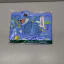 Boaretiu Tablet Case - Cute Cartoon Silicone Cover with Adjustable Shoulder Strap & Rotating Stand for Kids Boys Girls, for iPad 11th(A16) 2025 11 inch/10th Generation 10.9" 2022 Case, Blue Dinosaur