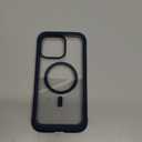 Miracase Magnetic for iPhone 15 Pro Max Case 6.7'' [Compatible with Magsafe] Full-Body Drop Proof Bumper Phone Case for iPhone 15 Pro Max with Built-in 9H Tempered Glass Screen Protector,Blue