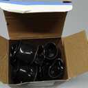 24 Pcs Chair Leg Floor Protectors for Hardwood Floors Silicone Covers to Protect Wood Tile Floors Felt Bottom Furniture Leg Caps Anti-Scratch Reduce Noise (Fit:0.9"-1.29")