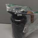 84 oz/2.5 Liter Glass Pitcher with Lid and Handle, Glass Carafe/Jug for Hot/Cold Water, Large Iced Tea Pitcher for Coffee, Juice and Homemade Beverage (Black)