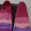Kids Swim Fins,Comfortable Silicone Flippers for Swimming and Diving,Size Suitable Beginners Kids Girls Boys Adults (XS ( US Kids 13.5-1 ), AAB-Colorful)