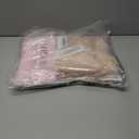 Cololura Women Sexy Elegant Sequin High Split Ruffled Hem Mermaid Party Cocktail Bodycon Formal Evening Gowns Maxi Dress (XX-Large, Apricot)