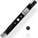 Mower Blade 19.21" Replacement for Ryobi 682162001 635373001 AC04020, Compatible with Ryobi 40V 20-Inch Deck Mowers RY401011 RY401012 RY40108 RY40109, Circle Center Hole 1 Pack