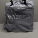 Air Mattress Full with Built in Pump,18''Inflatable Mattress of Upgraded Vertical Beams,Self Inflatable/Deflation Blow Up Mattress in 3 Mins,Flocked Top Airbed with Carry Bag for Home, Camping