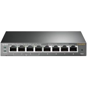 TP-Link TL-SG108PE V3 | 8 Port Gigabit PoE Switch | Easy Smart Managed | 4 PoE+ Ports @64W | Plug & Play | Sturdy Metal w/ Shielded Ports | Fanless | QoS, Vlan & IGMP | Limited Lifetime Protection