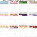 Wall Calendar 2025-2026, 20 Months Large Wall Calendar 2026-22.75" x 15.5" - Runs from May 2025 Until December 2026, 2026 Calendar with Twin-Wire Binding for Home, Office and School Supplies