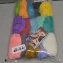 MAQIHAN 15x20g Acrylic Yarn for Crocheting - Soft Knitting Yarn for Crafts Multicolor Skeins for Crocheting DIY Bulk for Handicraft Knitting Scarves Ideal Gift for Beginners Adults (multiple colors)