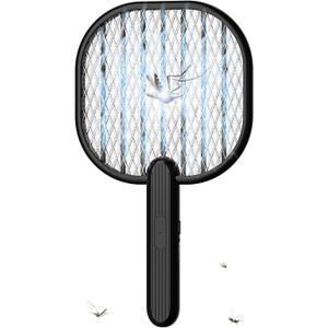 Electric Fly Swatter, 3500V Bug Zapper with 5-Layer Protection Grid, Battery Powered Handheld Fly Zapper for Home, Kitchen, Backyard - Indoor/Outdoor Use (2 AA Batteries Not Included)