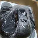 MERACH Under Desk Elliptical Machine, Leg Exerciser While Sitting for Seniors with Remote Control & 12-Speeds, Quiet Portable Electric Seated Pedal Exerciser Machine for Home Office