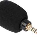 Sonew Mini 3.5Mm Jack Plug Microphone - Compact, Lightweight, Portable, High Sensitivity, and Omnidirectional Function Microphone Suitable for Phones and Cameras (3.5 Four-Pole