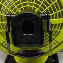Cordless Oscillating Fan Compatible with Ryobi 18V ONE+ Battery, High Velocity Job Site Fan with 3-Stage Timer, Portable Air Circulation for Workshop, Garage, Camping (Battery Not Included)
