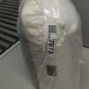 Bedsure ComfyFleece Cute Dog Bed for Small Dogs & Cats - Washable Furry Cat Beds, Rectangle Orthopedic Corduroy Fleece Puppy Beds with Removable Zipper Cover, 20x19x6inches, Cream