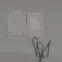 4Pcs Car Clip Picture Holder,Personalized Car Picture Frame,Acrylic Car Photo Holder,Magnetic Car Sun Visor Photo Clip,Visor Clip Photo Frame Hanging Decor Car Accessories for Mom Husband Family Photos, 3.5"L x 2.4"W