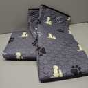 Washable Pee Pads for Dogs Mat, 2 Pack Absorbent Reusable Training Dog Pads Pet Puppy Pads, Non-Slip Potty Pads for Whelping, Playpen, Crate, Bed, Grey 32"x52" (Gray)