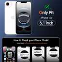 FNTCASE for iPhone 16e Case Clear: Magnetic Phone Cases with Screen Protector Compatible with Magsafe Slim Anti Yellowing Rugged Shockproof Protective Transparent Cell Phone Cover (A-Clear)