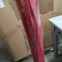 Blissun 9' Outdoor Patio Umbrella, Outdoor Table Umbrella, Yard Umbrella, Market Umbrella with 8 Sturdy Ribs, Push Button Tilt and Crank (Red)