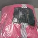 Juicy Couture Hot Pink Solid Rabbit Mink Faux Fur Throw Blanket - 50"X70" - Plush Faux Fur Blanket for Sofa or Bed