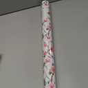 Retrify Pink Flowers Wrapping Paper Roll - 17 Inches x 32.8 Feet Mini Roll Cute Butterfly and Polka Dots Gift Wrap Paper for Mother's Day, Wedding, Birthday, Baby Shower, Holiday