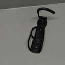 Dirza Bike Rack Garage Wall Mount Bike Hanger Storage System Vertical Bike Hook for Indoor Shed - Easily Hang/Detach - Heavy Duty Holds up to 65 lb with Screws Black