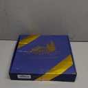 12" Lazy Susan Oak Wood Turntable Organizer for Cabinet, Farmhouse Round Wooden Lazy Susan Organization and Storage for Dining Table, Pantry, Kitchen, Bathroom, Countertop, Cupboard, Home Decor (Brown & Black)