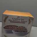 Complete Sourdough Starter Kit | Easy to Clean & Use for Beginners & Bakers | Natural Rattan Proofing Basket with Full Accessories | Sourdough Bread Baking Supplies for Bakers Women Wife (Orange)