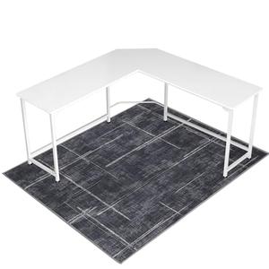 Office Chair Mat for Hardwood Floor&Tile Floor,48" X 60 Heavy Duty Desk Chair Mat for Hard Floors,Under Desk Rug for Rolling Computer Chair,Anti Slip,Low Pile Carpet Floor