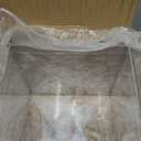 Dayaanee Clear Acrylic Box with Lid, Clear Acrylic Plastic Square Cube Containers Storage Box 7.9x7.9x7.9 Inches/200X200X200mm for Candy Pill and Tiny Jewelry Home and Outdoor