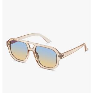 livho Trendy Polarized Square Aviator Sunglasses Women Men Square Eyewear Frame, Retro Sun Glasses for Women Men 2025 Shades