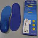 Plantar Fasciitis Feet Insoles Arch Supports Orthotics Inserts Relieve Flat Feet, High Arch (Mens 5-5 1/2 | Womens 7-7 1/2) (Mens 5 - 5 1/2 | Womens 7 - 7 1/2, New Blue)