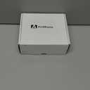 Asidrama 1 Pack Passage Champagne Bronze Door Handles, Door Lever with Door Knobs Indoor for Bedroom or Bathroom, Heavy Duty Door Handles Interior with Locks for Left Right Sided Doors