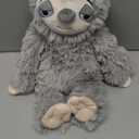 Heatable & Coolable Sloth Stuffed Animals, Cute Microwavable Heating Pad Plushies for Soothing & Relaxation, Sloths Plush Toys, Stuffed Sloth Gifts Decor