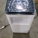 SereneLife 8000 BTU Portable Air Conditioner, 3-in-1 Compact Standing Air Conditioner for Room Up to 350 Sq. Ft., Floor AC Unit with LCD Remote Control, Auto Mode, Low Noise with Wrapped Compressor