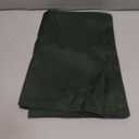 Wewoch Hunter Green Rectangle Tablecloth Water Resistant Washable Polyester Table Cloth for Dining,Kitchen, Parties Weddings and Outdoor Use 52 Inch by 70 Inch