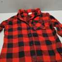 Flannel Sleep Shirt Woman, Size S