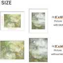3 x upsimples 11x14 Picture Frame, Display Pictures 8x10 with Mat or 11x14 Without Mat, Wall Hanging Photo Frame, White, 1 Pack