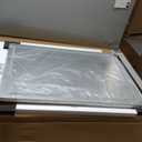 ROLOVE 32x 22 Inch Large Lighted Vanity Mirror with Dimmable 3 Modes, LED Makeup Mirror for Bathroom  Dressing Room, Tabletop or Wall-Mounted, White