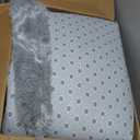 Sour Lemon Area Rugs 9x12 Living Room, Large Area Rug Shag Shaggy Carpet Soft Plush Furry Bedside Rug, Machine Washable Area Rugs for Bedroom Kids Girls Boys Home Decor Anti Slip (Light Grey Lantern)