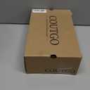 Coutgo Women's Chunky Heels Ankle Strap Pointed Toe Pumps, Size 8