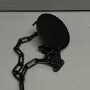 Candle Sconce(Set of 2)-Medieval Metal Wall Decorations-Gothic Retro Chain Wall Candle Sconces-Black Wall Sconces