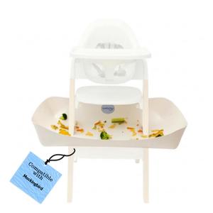 CATCHY - Food Catcher - Compatible with Mockingbird High Chair + 12 Other High Chairs - Highchair Sold Separately - Baby & Toddler Food & Mess Catcher - Under High Chair Accessory