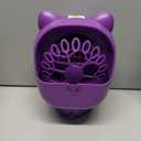 Rechargeable Bubble Blower 38000 Bubbles Per Minute Rechargeable Purple