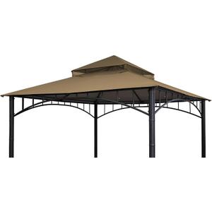 SCOCANOPY Replacement roof for Target Madaga Gazebo Model L-GZ136PST, (Khaki)