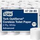 Tork Coreless High-Capacity Toilet Paper Roll T7, 36 x 1000 Sheets, 472880