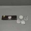 EZVALO LED Puck Lights, Rechargeable Battery Touch Light, 2.5'' Mini Tap Lights, Wireless Closet Light, Under Cabinet Lighting, 3 Color Temps, Sitck On Lights for Kitchen,Closet,Pantry,Shelves(2 Pack)