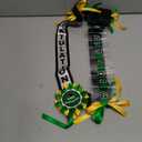 Lyrow Graduation Money Lei Class of 2026 Ribbon Lei Gift Graduation Cash Gifts Pull Ideas for High School College Party Supplies(Green,Classic)