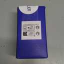 MIULEE Textured Boucle Throw Pillow Cover Dark Blue Accent Solid Lumbar Pillow Case Decorative Soft Pack of 1 Couch Cushion Chair Sofa Bedroom Livingroom Home Decor,12x20 Inch