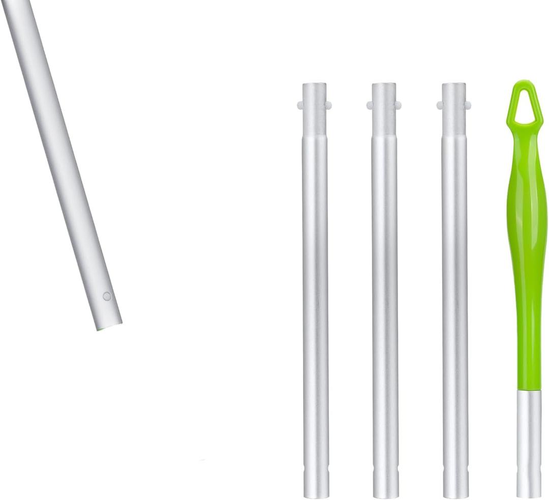 Mop Handle Compatible with Swiffer, Green Extra Long Detachable Mop Handle for Swiffer Dry & Wet Mops, Handle only, Easy to Install & Replace