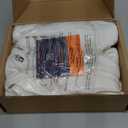 Amazon Aware Recycled Polyester and Cotton Blend Quilted Sham, Large Euro, Ivory, 32" x 32"