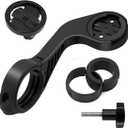 Thinvik Bike Computer Mount for Garmin Edge 1040 1030 840 830 540 530 130 Compatible with 25.4 31.8 35mm Handlebars Comes with Quick Release Gopro Mount Adapter and Light Holder