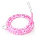 for iPhone Beaded Charging Cord 66W Fast Charger USB to Type C Cord 3.3FT Stylish Durable Beaded Phone Charge Cable for Girls Women iPhone 17/17Pro/17Pro Max/16Plus iPad Airpods Car Charger Pink